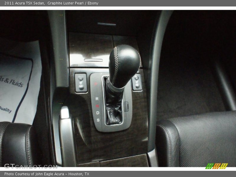 Graphite Luster Pearl / Ebony 2011 Acura TSX Sedan