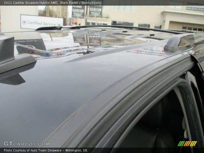 Black Raven / Ebony/Ebony 2011 Cadillac Escalade Hybrid AWD