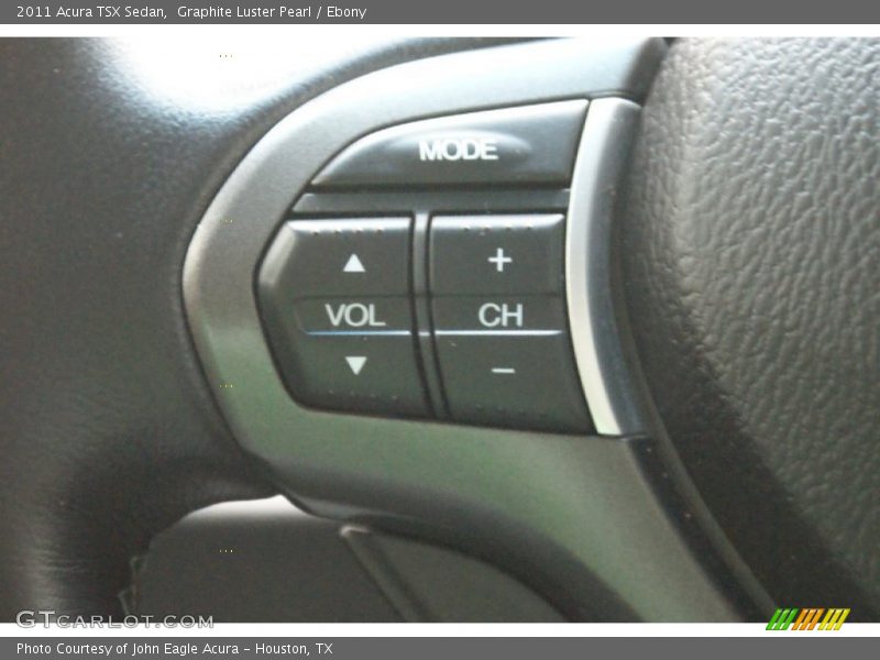 Graphite Luster Pearl / Ebony 2011 Acura TSX Sedan