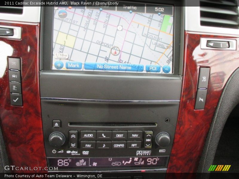 Navigation of 2011 Escalade Hybrid AWD