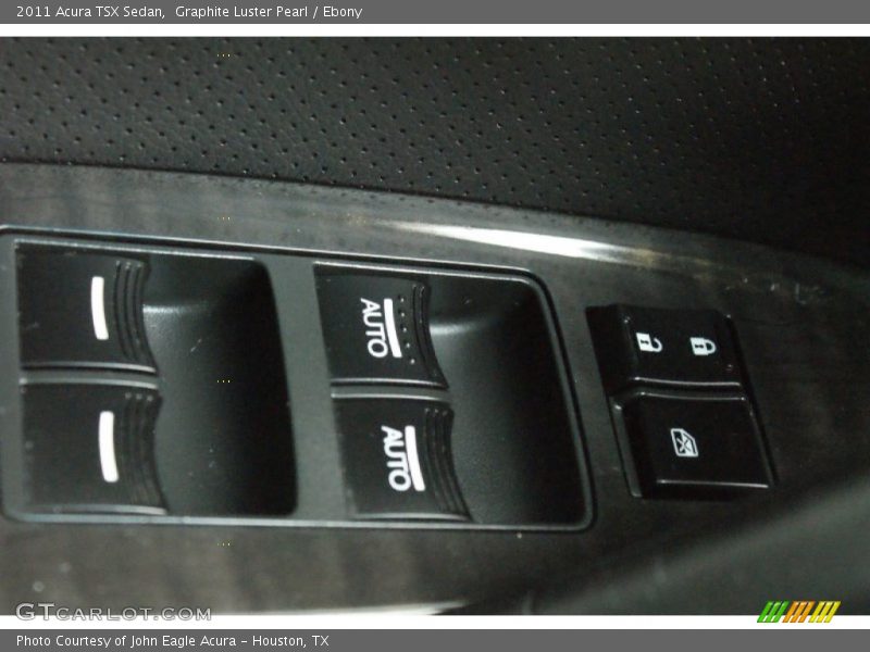 Graphite Luster Pearl / Ebony 2011 Acura TSX Sedan