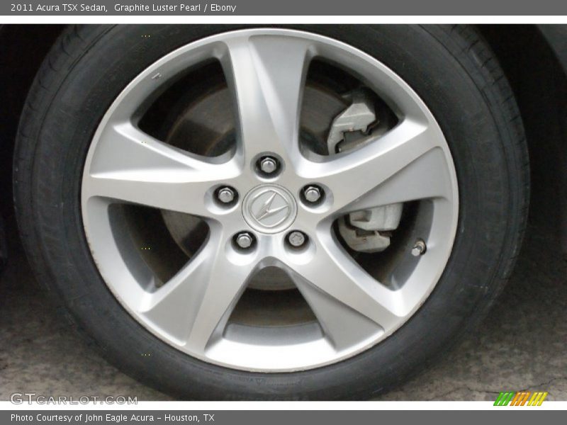 Graphite Luster Pearl / Ebony 2011 Acura TSX Sedan