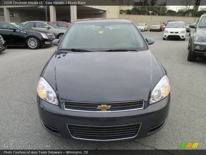 Slate Metallic / Ebony Black 2008 Chevrolet Impala LS