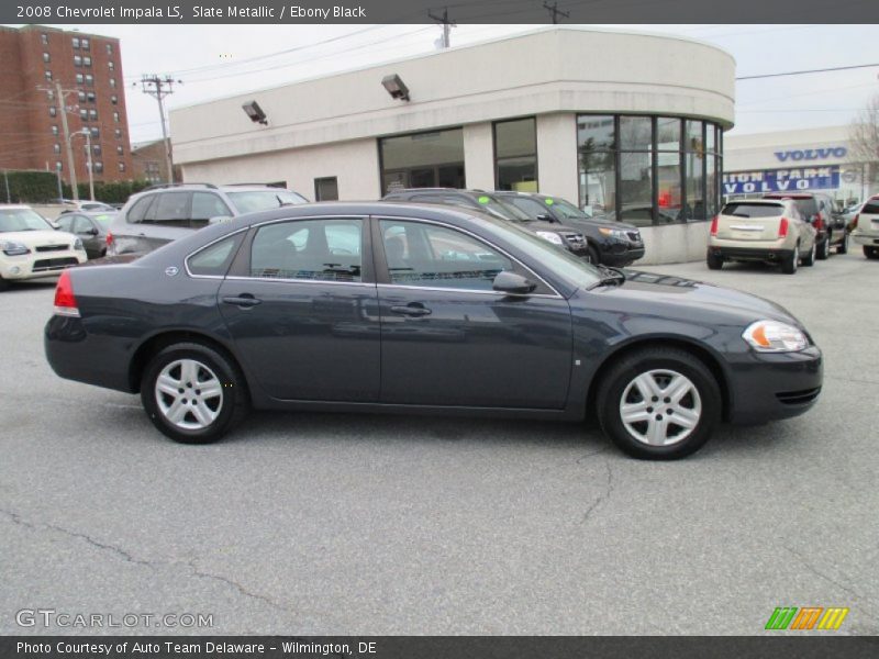 Slate Metallic / Ebony Black 2008 Chevrolet Impala LS