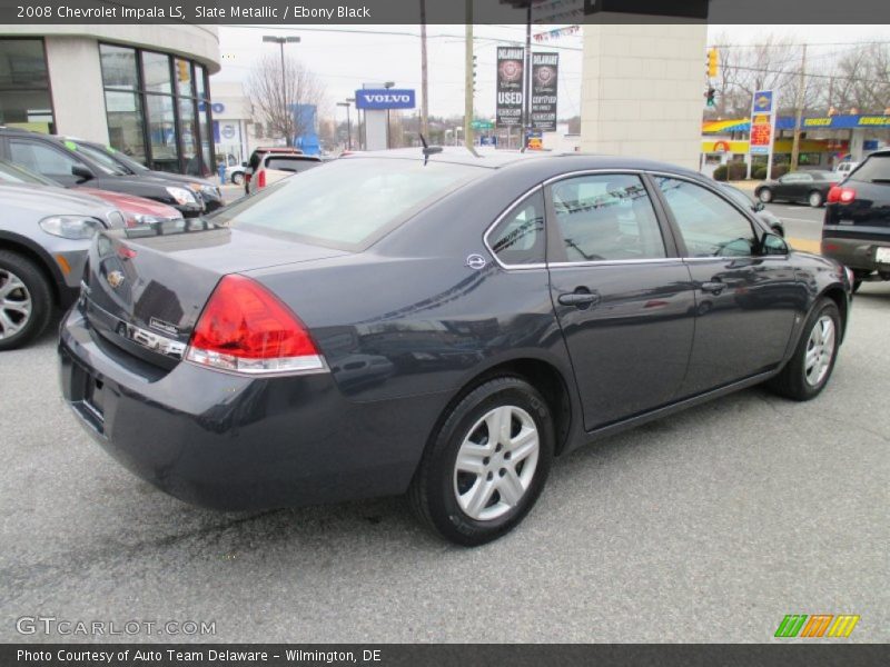 Slate Metallic / Ebony Black 2008 Chevrolet Impala LS