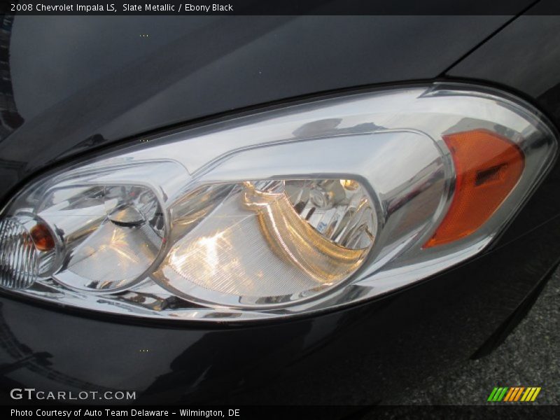 Slate Metallic / Ebony Black 2008 Chevrolet Impala LS
