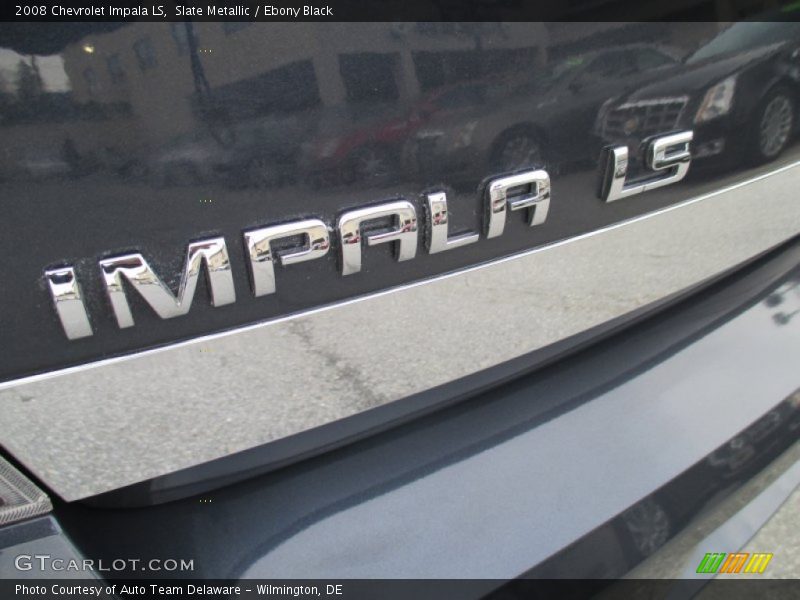 Slate Metallic / Ebony Black 2008 Chevrolet Impala LS