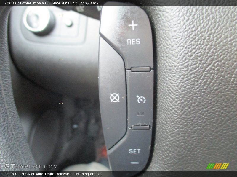 Slate Metallic / Ebony Black 2008 Chevrolet Impala LS