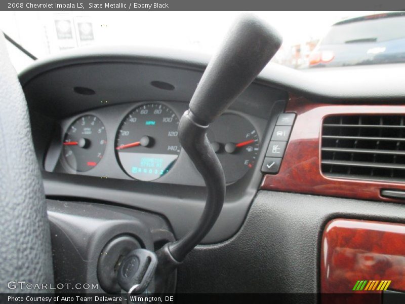Slate Metallic / Ebony Black 2008 Chevrolet Impala LS