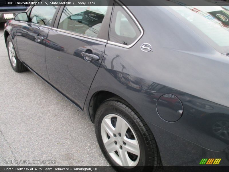 Slate Metallic / Ebony Black 2008 Chevrolet Impala LS