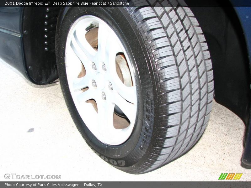 Deep Sapphire Blue Pearlcoat / Sandstone 2001 Dodge Intrepid ES