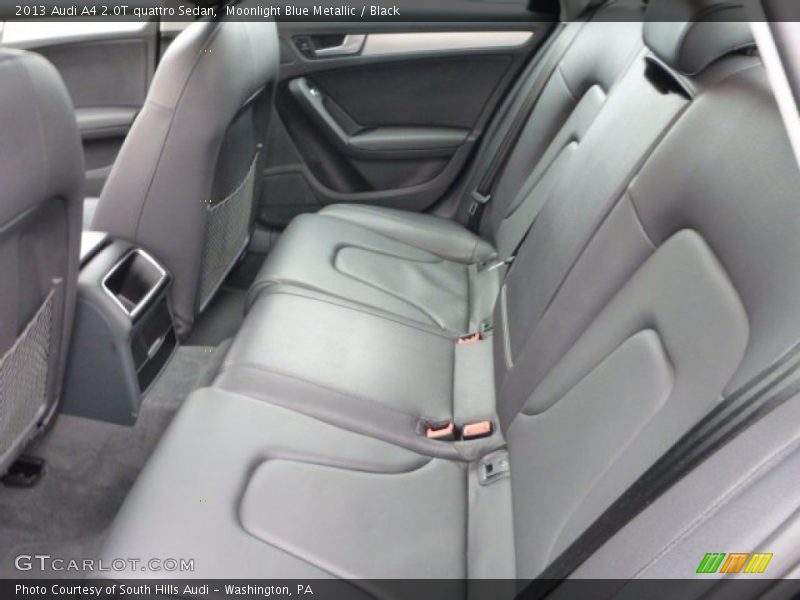 Moonlight Blue Metallic / Black 2013 Audi A4 2.0T quattro Sedan