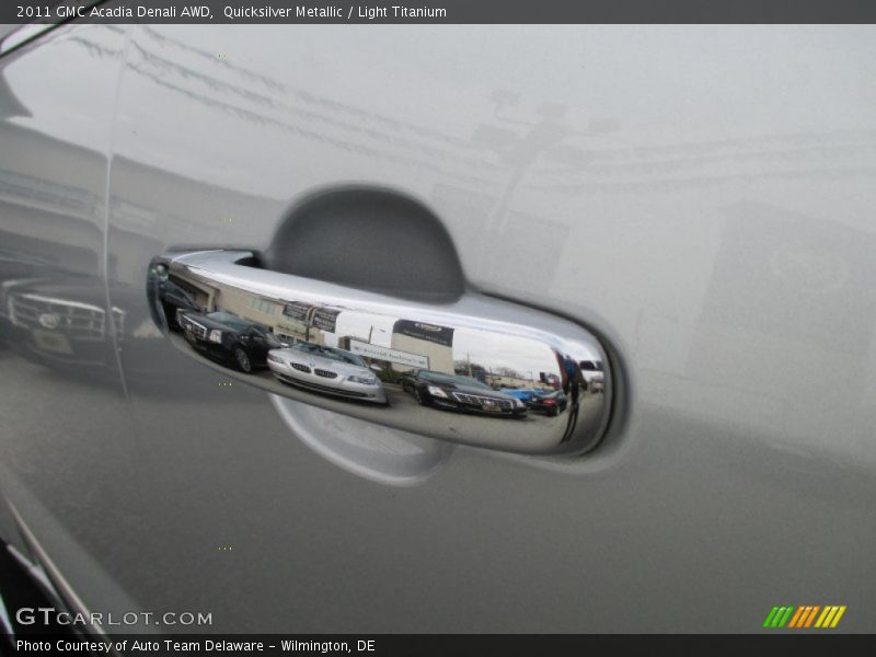 Quicksilver Metallic / Light Titanium 2011 GMC Acadia Denali AWD