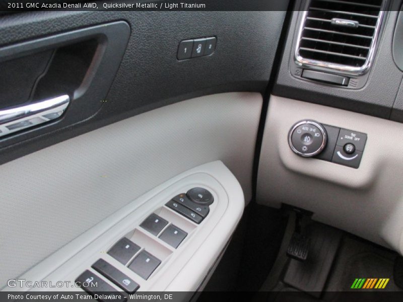 Quicksilver Metallic / Light Titanium 2011 GMC Acadia Denali AWD