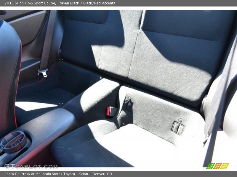 Raven Black / Black/Red Accents 2013 Scion FR-S Sport Coupe