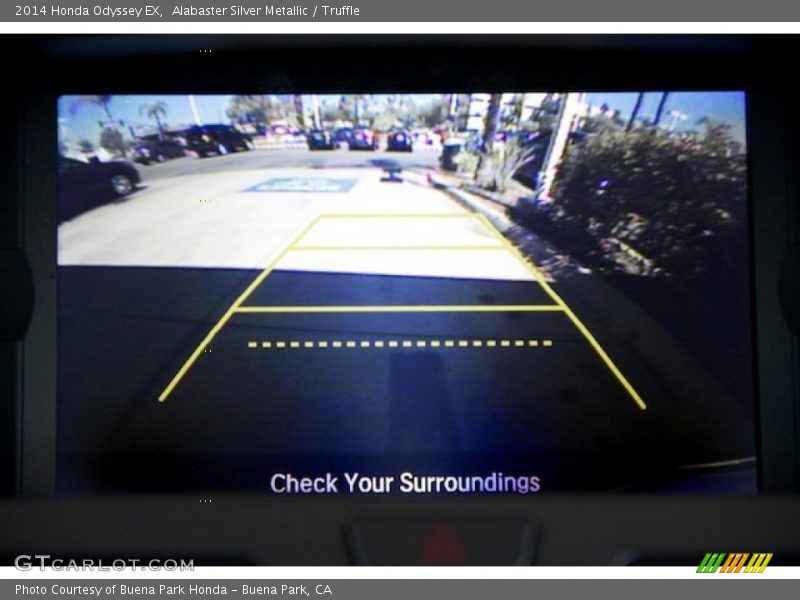 Alabaster Silver Metallic / Truffle 2014 Honda Odyssey EX