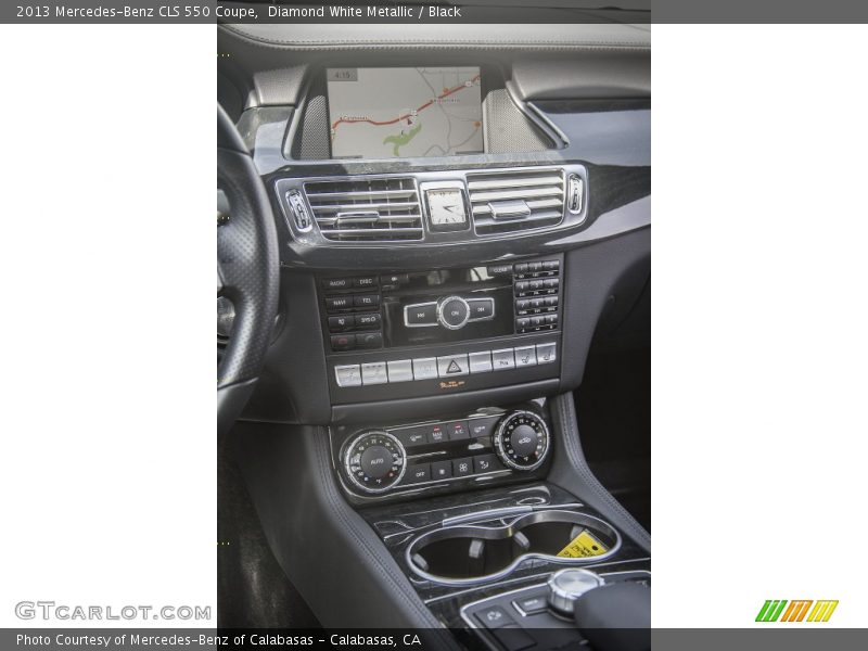 Diamond White Metallic / Black 2013 Mercedes-Benz CLS 550 Coupe