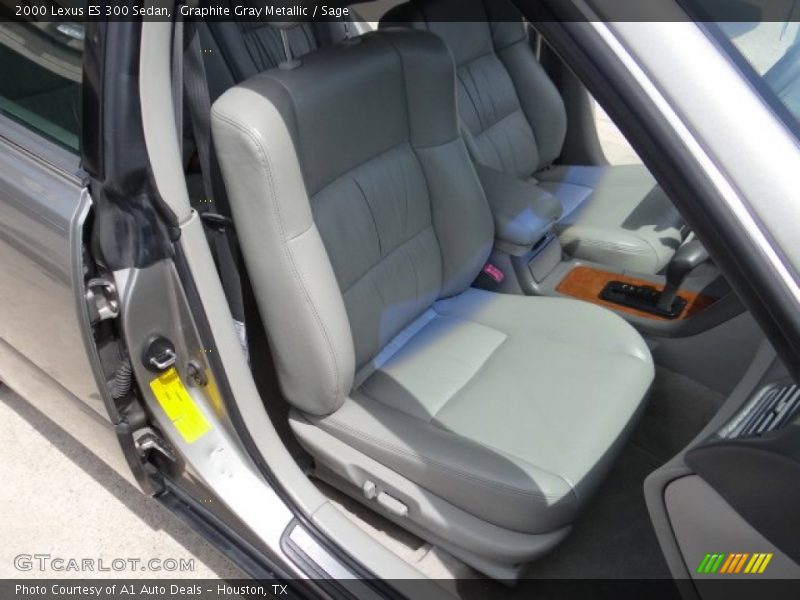 Graphite Gray Metallic / Sage 2000 Lexus ES 300 Sedan