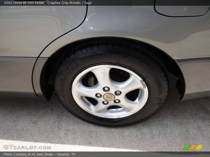 Graphite Gray Metallic / Sage 2000 Lexus ES 300 Sedan