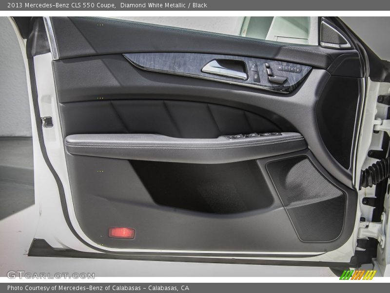 Diamond White Metallic / Black 2013 Mercedes-Benz CLS 550 Coupe