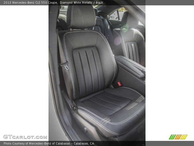 Diamond White Metallic / Black 2013 Mercedes-Benz CLS 550 Coupe