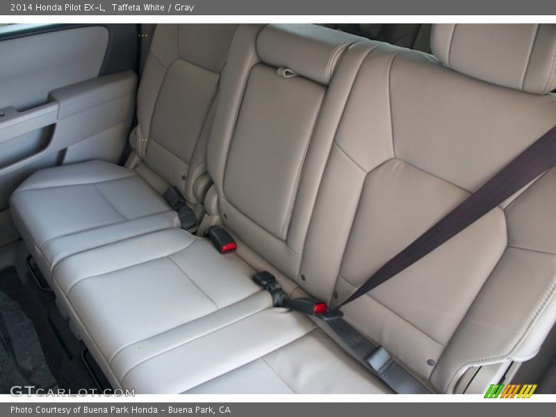 Taffeta White / Gray 2014 Honda Pilot EX-L