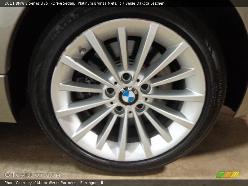  2011 3 Series 335i xDrive Sedan Wheel