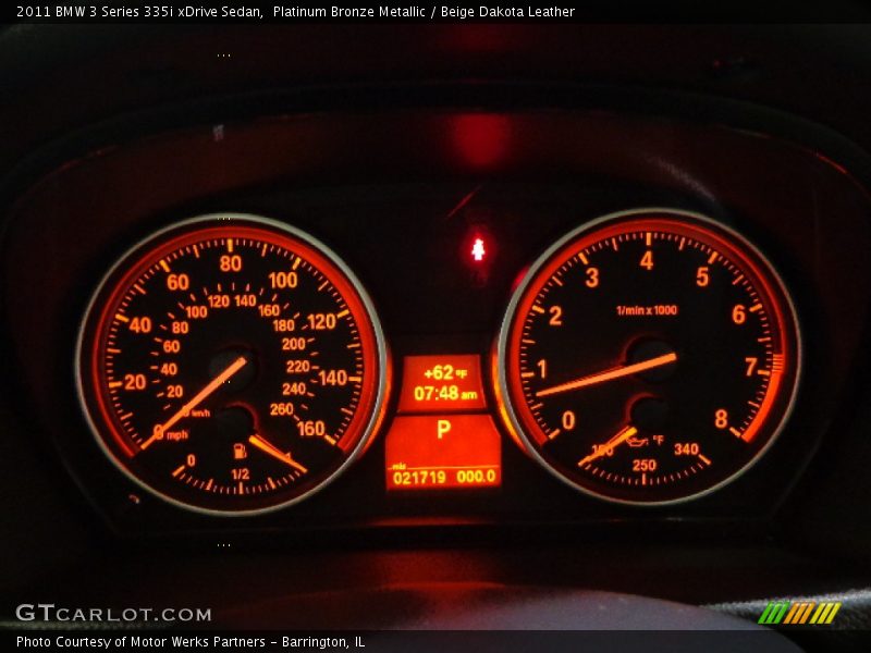  2011 3 Series 335i xDrive Sedan 335i xDrive Sedan Gauges