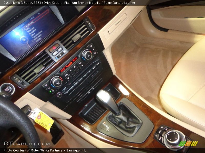 Platinum Bronze Metallic / Beige Dakota Leather 2011 BMW 3 Series 335i xDrive Sedan