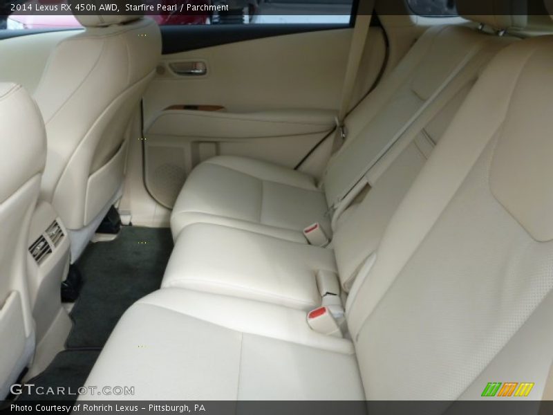 Starfire Pearl / Parchment 2014 Lexus RX 450h AWD