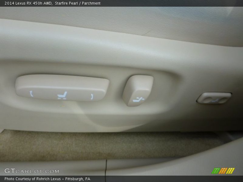 Starfire Pearl / Parchment 2014 Lexus RX 450h AWD
