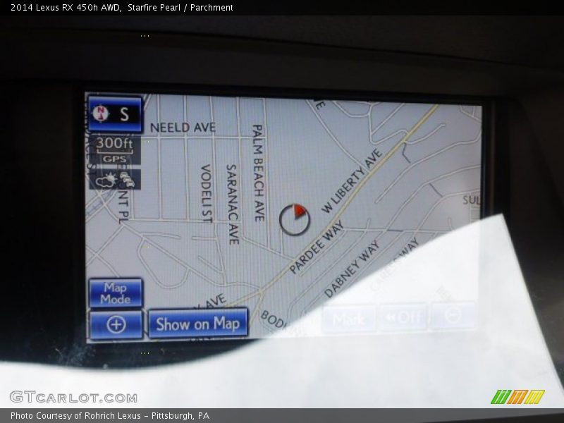 Starfire Pearl / Parchment 2014 Lexus RX 450h AWD
