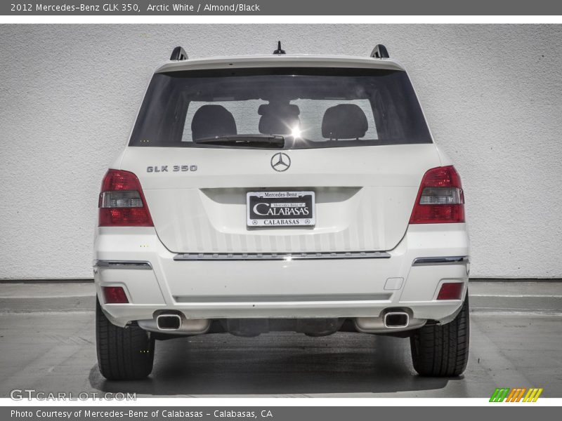 Arctic White / Almond/Black 2012 Mercedes-Benz GLK 350