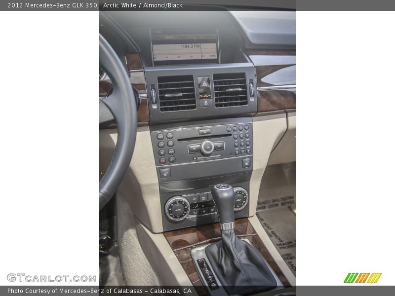 Arctic White / Almond/Black 2012 Mercedes-Benz GLK 350
