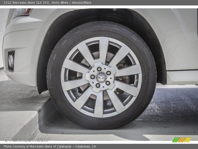 Arctic White / Almond/Black 2012 Mercedes-Benz GLK 350