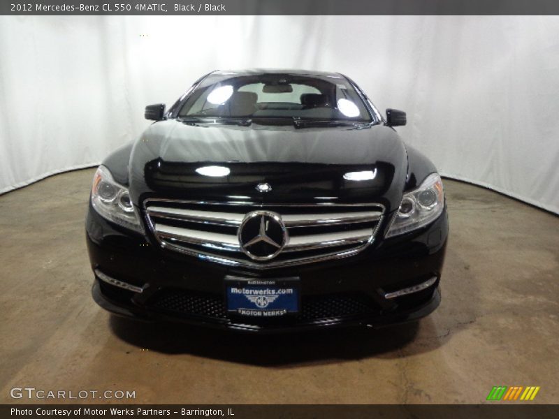 Black / Black 2012 Mercedes-Benz CL 550 4MATIC