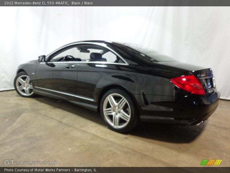 Black / Black 2012 Mercedes-Benz CL 550 4MATIC