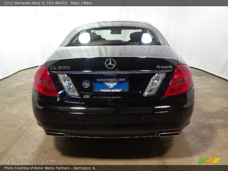 Black / Black 2012 Mercedes-Benz CL 550 4MATIC