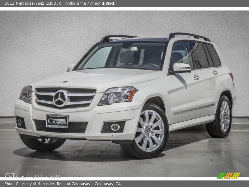 Arctic White / Almond/Black 2012 Mercedes-Benz GLK 350