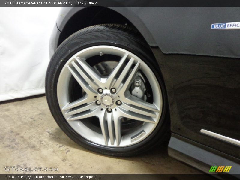 Black / Black 2012 Mercedes-Benz CL 550 4MATIC