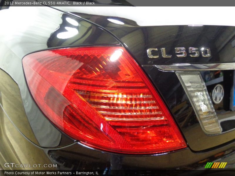 Black / Black 2012 Mercedes-Benz CL 550 4MATIC