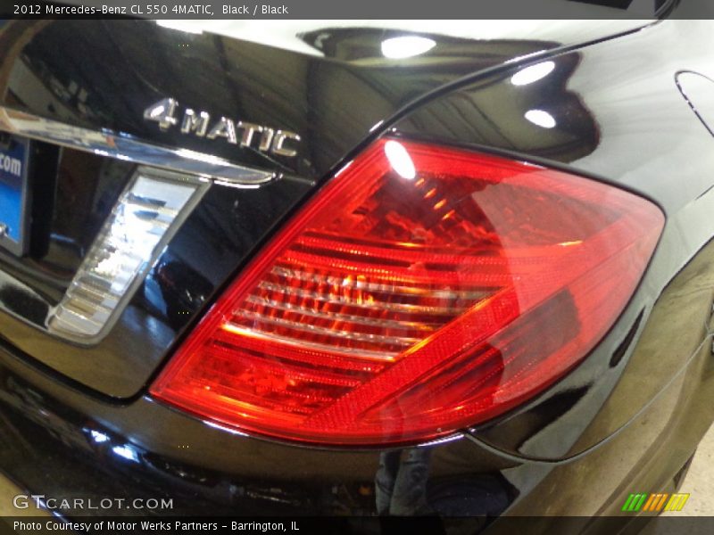 Black / Black 2012 Mercedes-Benz CL 550 4MATIC