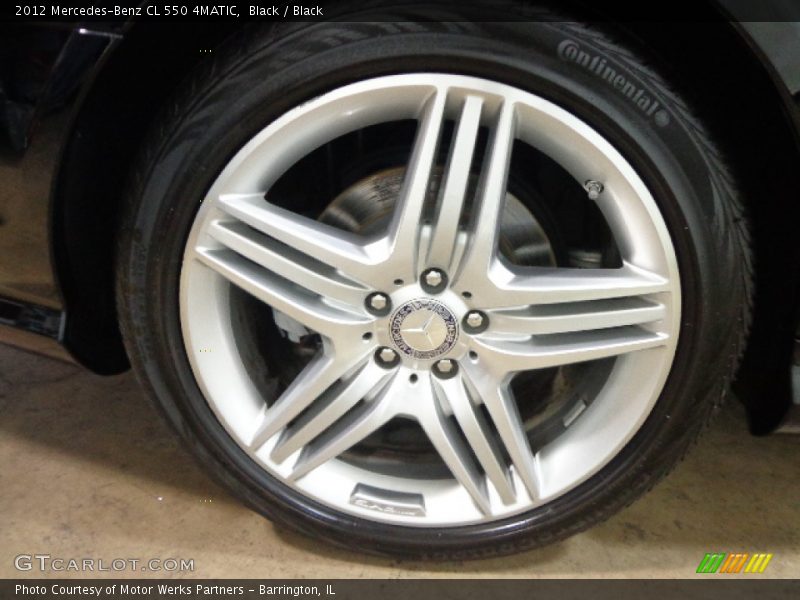 Black / Black 2012 Mercedes-Benz CL 550 4MATIC
