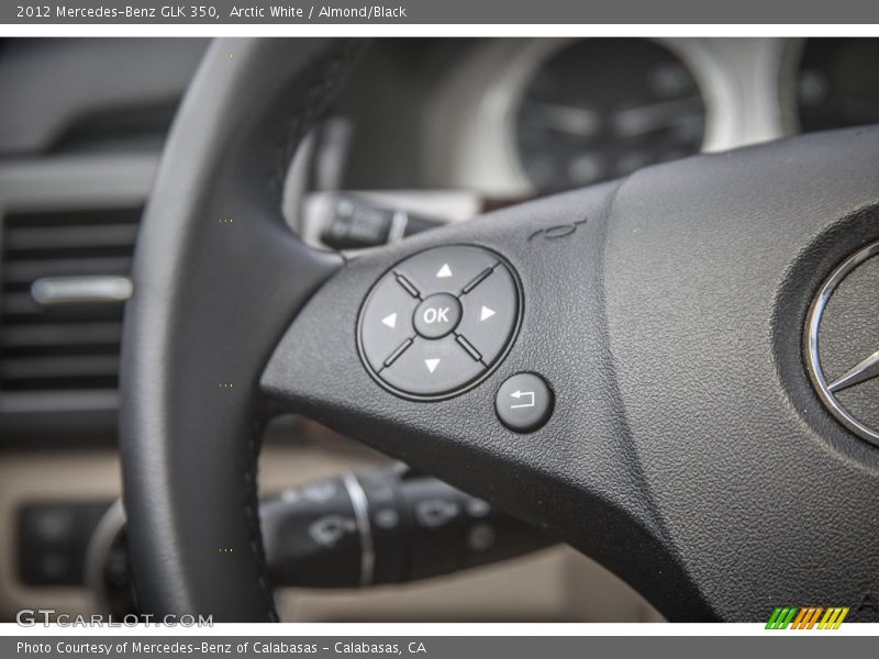 Arctic White / Almond/Black 2012 Mercedes-Benz GLK 350