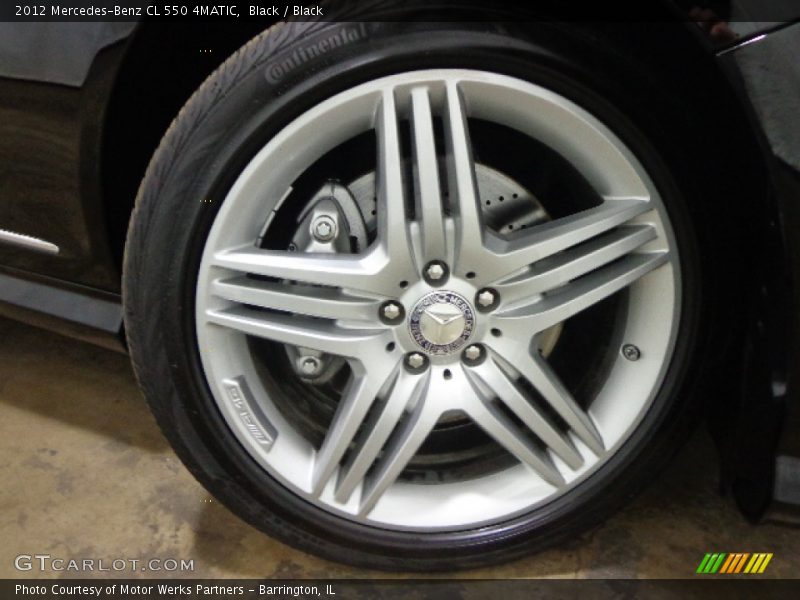Black / Black 2012 Mercedes-Benz CL 550 4MATIC