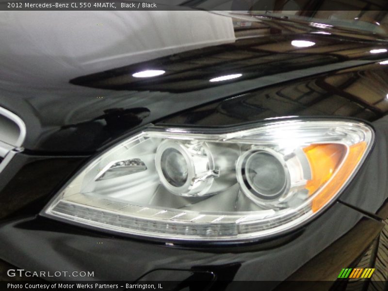Black / Black 2012 Mercedes-Benz CL 550 4MATIC