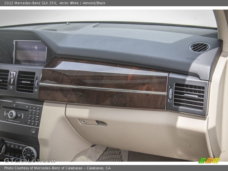 Arctic White / Almond/Black 2012 Mercedes-Benz GLK 350
