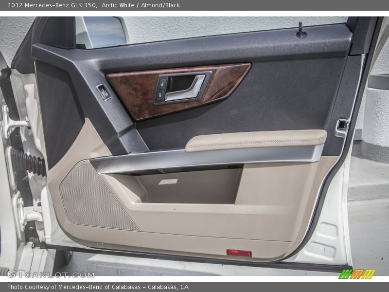 Arctic White / Almond/Black 2012 Mercedes-Benz GLK 350