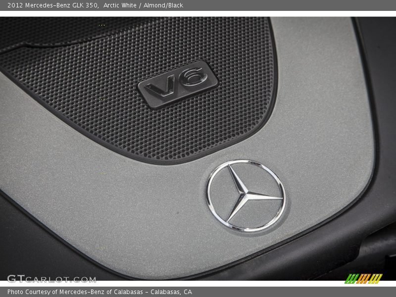 Arctic White / Almond/Black 2012 Mercedes-Benz GLK 350