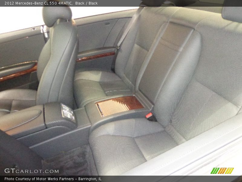 Black / Black 2012 Mercedes-Benz CL 550 4MATIC